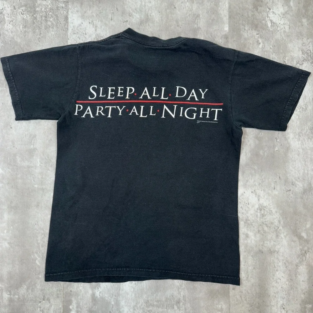 The Lost Boys T-Shirt Mens Small Black Double Sided Horror Vampire Movie Promo